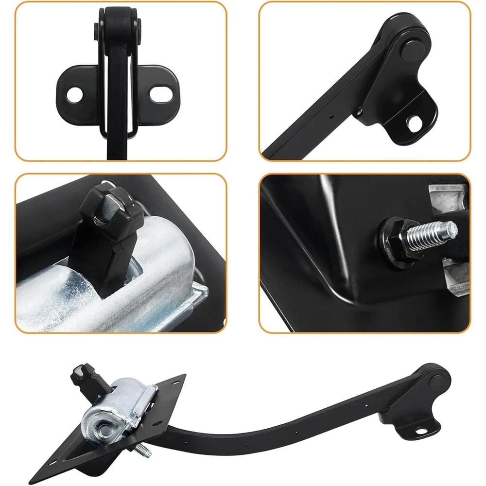 Jeep Wrangler JK Tailgate Check Strap Retaining Arm Rear Gate Replacement 7