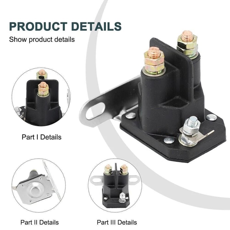 Lawn Mower Starter Solenoid Replacement For Zero Turn Mowers 11