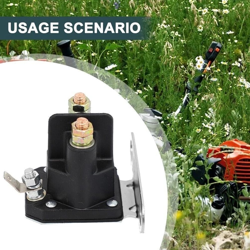 Lawn Mower Starter Solenoid Replacement For Zero Turn Mowers 9