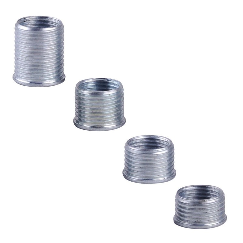 Spark Plug Thread Repair Kit With Inserts Carbon Steel Rethread Tool 3