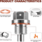 Oil Drain Plug Magnetic Engine Oil Drain Plug For Cars And Trucks 12