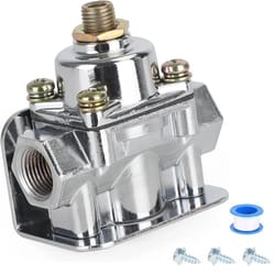 holley style adjustable fuel pressure regulator 2 port psi for carburetor
