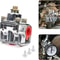 Holley Style Adjustable Fuel Pressure Regulator 2 Port PSI For Carburetor 5