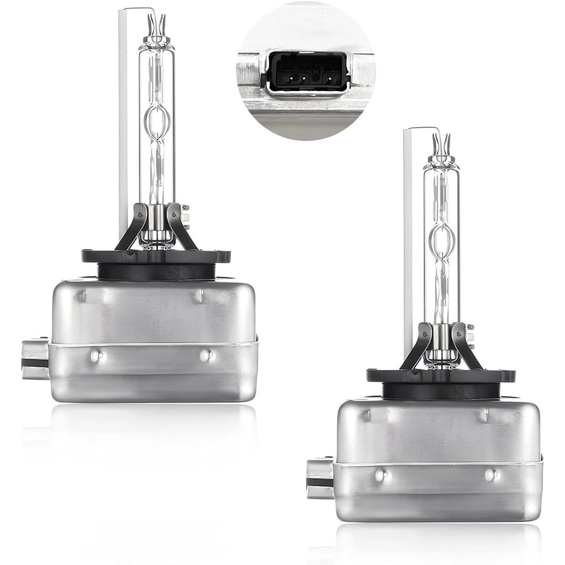 White HID Xenon Headlight Bulbs OEM Replacement 5