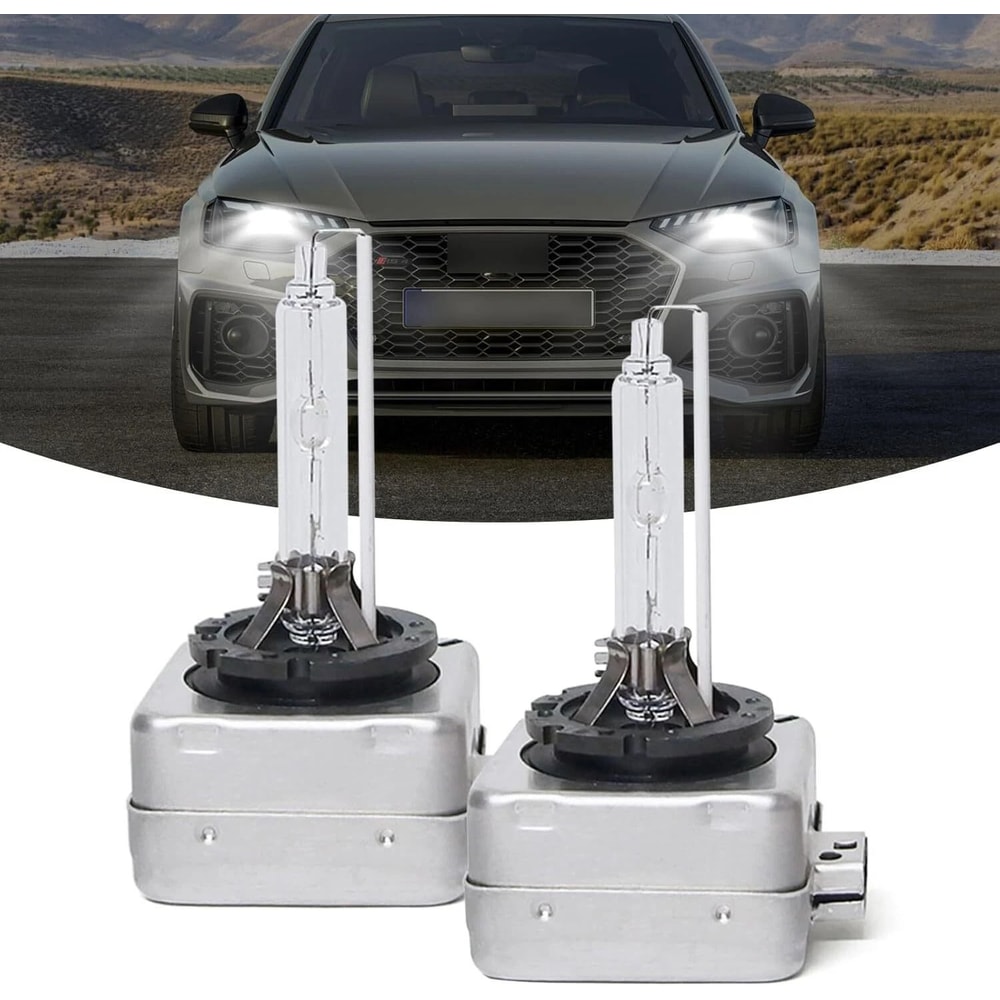 White HID Xenon Headlight Bulbs OEM Replacement 0