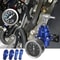 Style Adjustable Fuel Pressure Regulator With Gauge Universal Blue EFI Kit 0