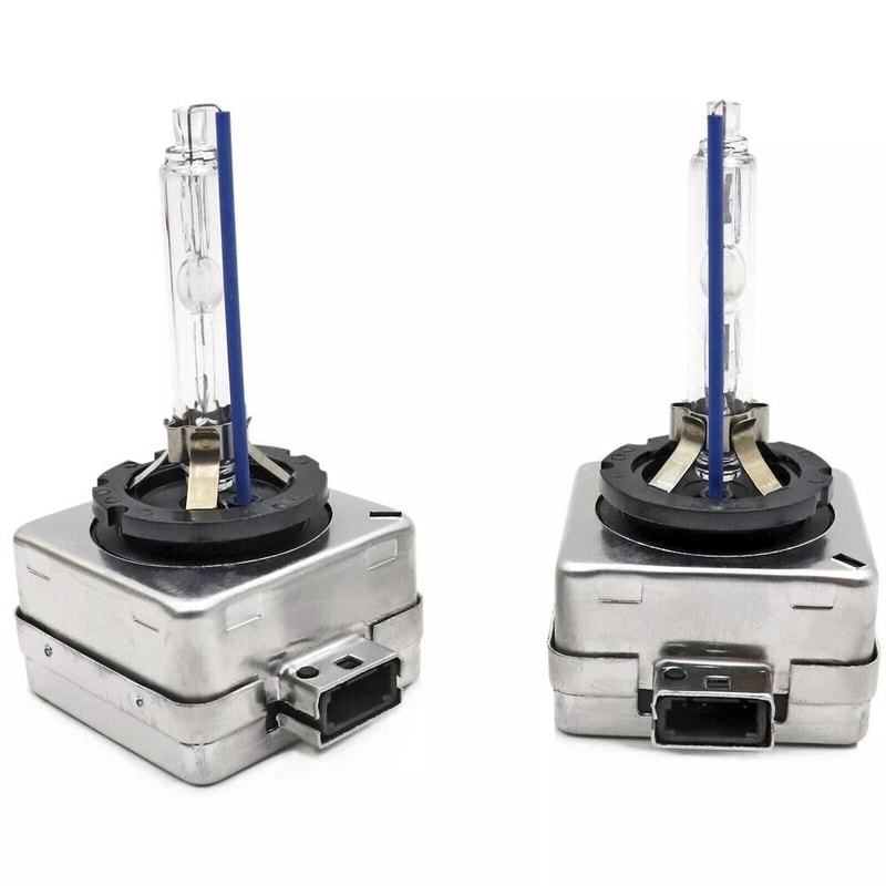 HID Xenon Headlight Bulbs Pair OEM Replacement 1