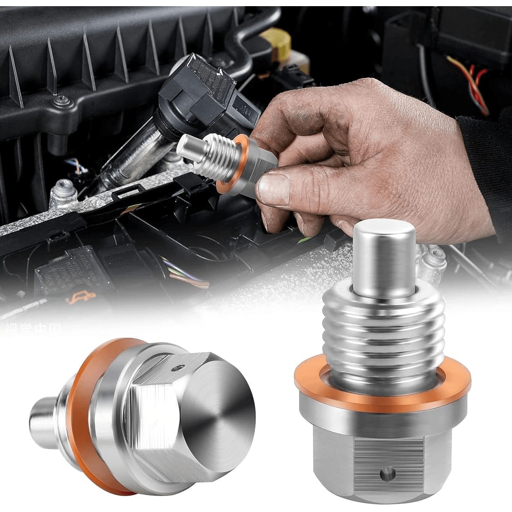 Magnetic Oil Drain Plug Universal Engine Oil Drain Bolt 0