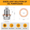 Magnetic Oil Drain Plug Universal Engine Oil Drain Bolt 9