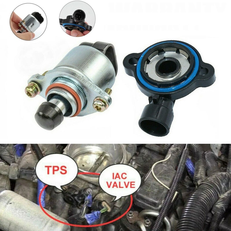 LS1 TPS IAC Kit For GM Chevy LS Throttle Body Sensor Set 11