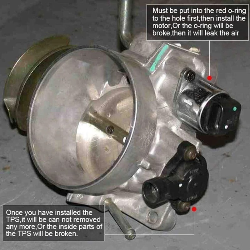 LS1 TPS IAC Kit For GM Chevy LS Throttle Body Sensor Set 6