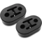 Heavy Duty Rubber Exhaust Hanger Insulator Hole Muffler Tailpipe Mount Bracket 1