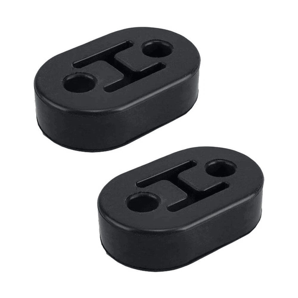 Heavy Duty Rubber Exhaust Hanger Insulator Hole Muffler Tailpipe Mount Bracket 0