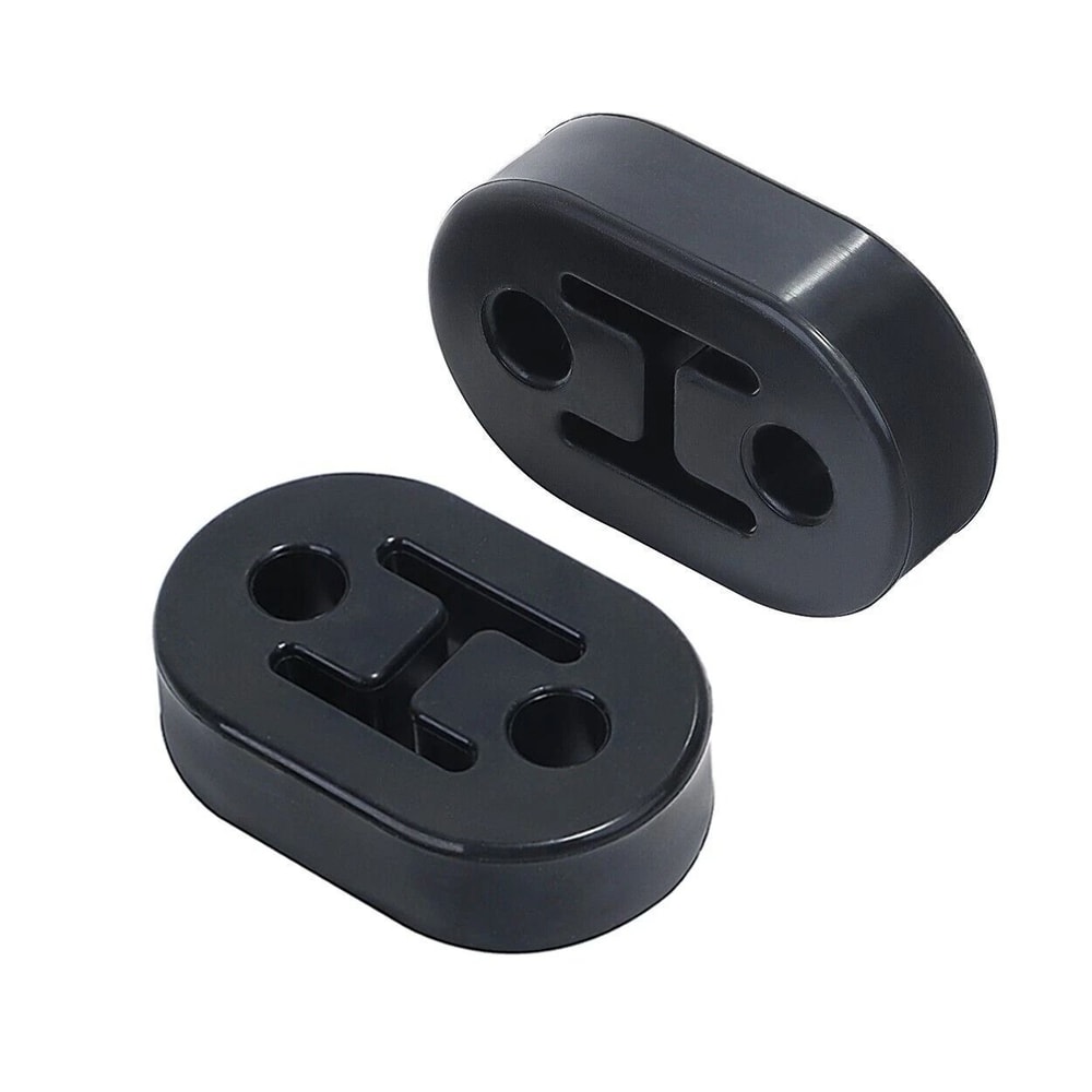 Heavy Duty Rubber Exhaust Hanger Insulator Hole Muffler Tailpipe Mount Bracket 2