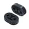 Heavy Duty Rubber Exhaust Hanger Insulator Hole Muffler Tailpipe Mount Bracket 2