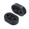 Heavy Duty Rubber Exhaust Hanger Insulator Hole Muffler Tailpipe Mount Bracket 2