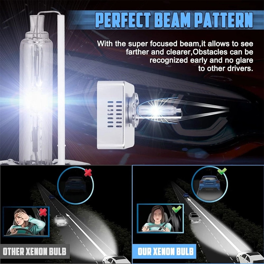 D5S HID Xenon Headlight Bulb Replacement For Chevy Silverado GMC Terrain 6