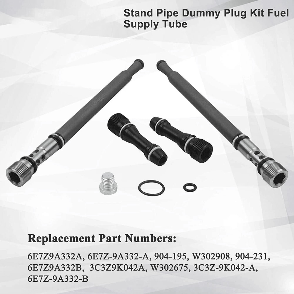 Updated Powerstroke Stand Pipe Dummy Plug Kit For Ford Diesel 9