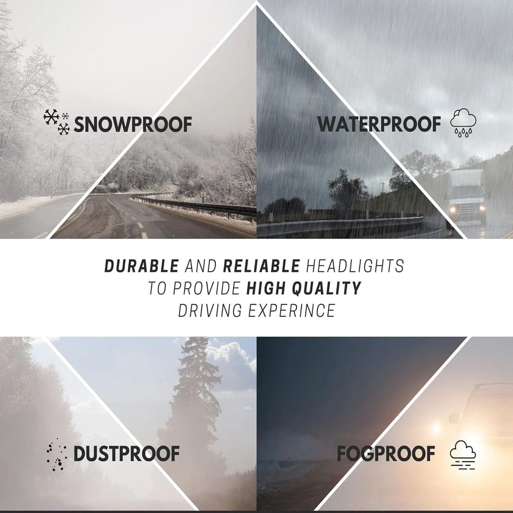 Nissan Rogue Passenger Side LED Headlight Right OEM Style Replacement 10