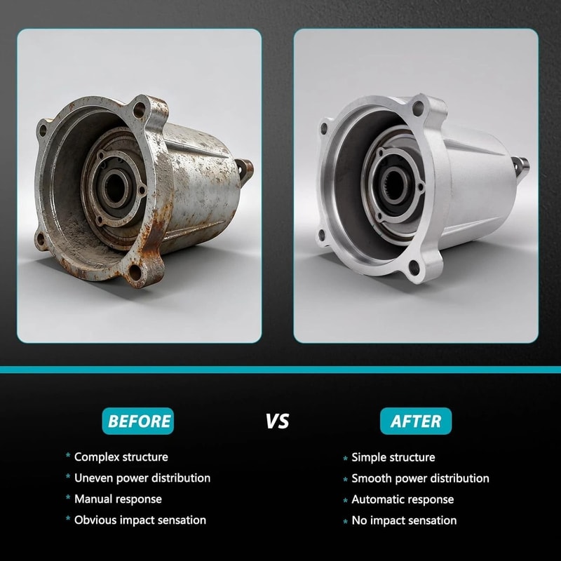 Rear Axle Viscous Unit For Dodge Journey AWD 11