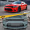 Dodge Charger Front Lip Splitter Trim Black Scat Pack SRT Bumper Protector 6