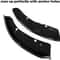 Dodge Charger Front Lip Splitter Trim Black Scat Pack SRT Bumper Protector 9