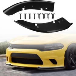 dodge charger front lip splitter trim black scat pack srt bumper protector