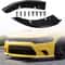Dodge Charger Front Lip Splitter Trim Black Scat Pack SRT Bumper Protector 0