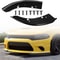 Dodge Charger Front Lip Splitter Trim Black Scat Pack SRT Bumper Protector 0