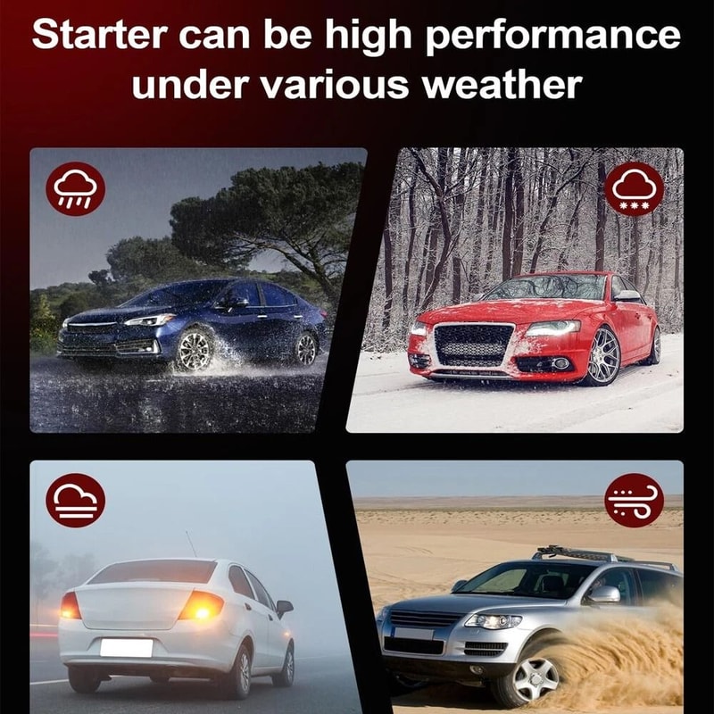 Starter Motor For Chevy Camaro V8 Exact Fit Replacement 9