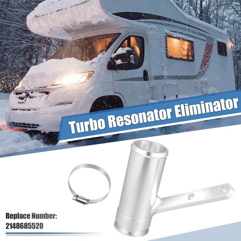 Dodge Sprinter Diesel Turbo Resonator Eliminator Aluminum Upgrade Kit 12