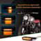 Harley Sportster LED Turn Signals With Running Lights For Mirror Mount 1