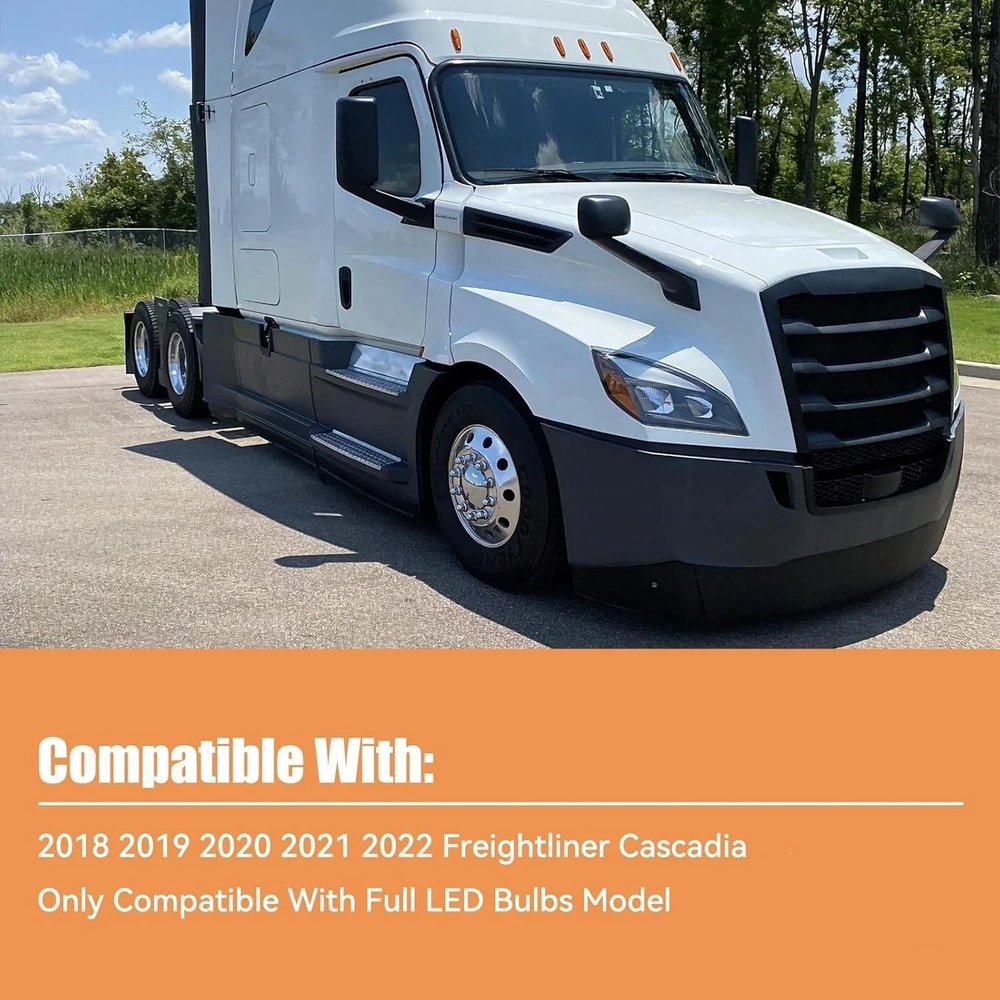 Freightliner Cascadia LED Headlight Assembly Passenger Side Right Replacement 7