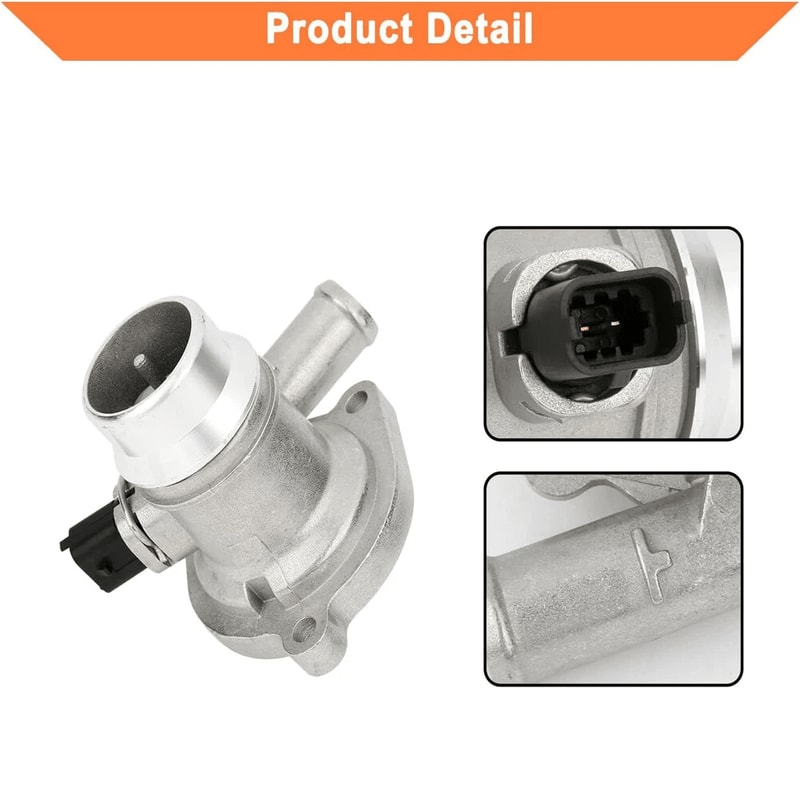 Upgraded Aluminum Thermostat Housing Assembly For Chevy Cruze Sonic Trax Buick Encore 7