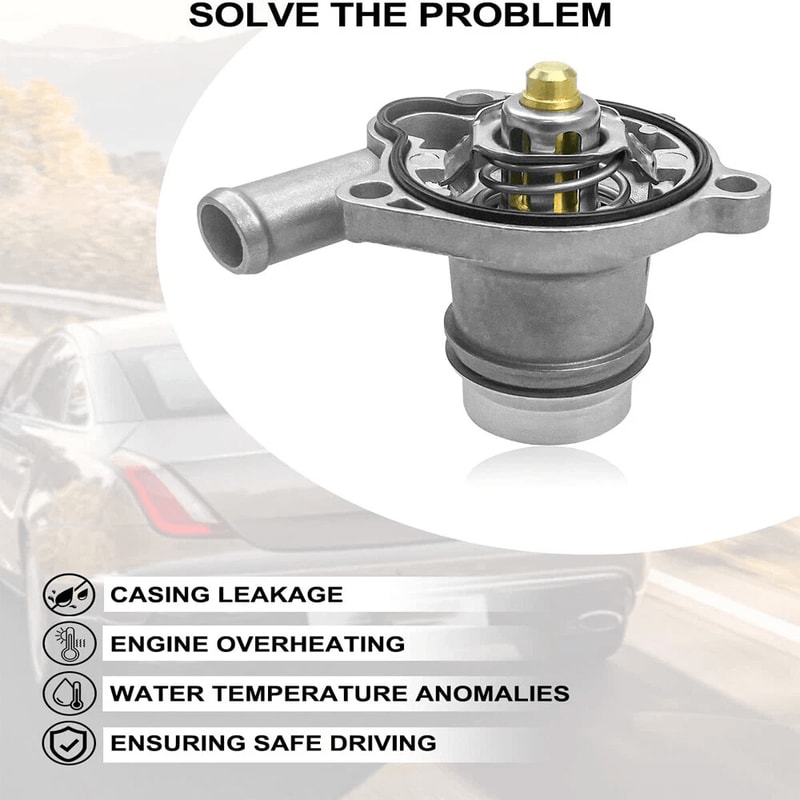 Upgraded Aluminum Thermostat Housing Assembly For Chevy Cruze Sonic Trax Buick Encore 12