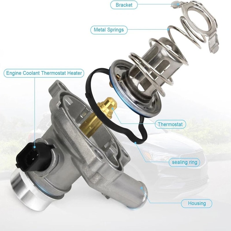 Upgraded Aluminum Thermostat Housing Assembly For Chevy Cruze Sonic Trax Buick Encore 13