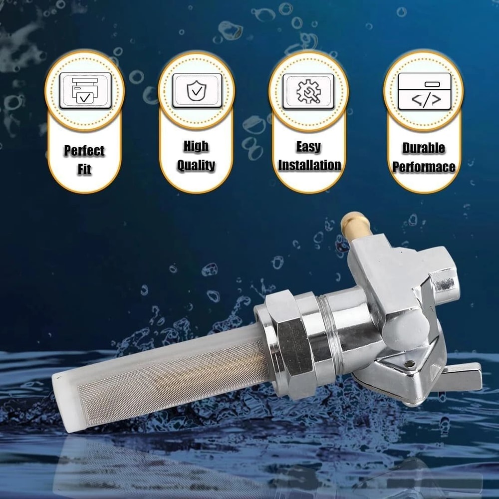 Harley Sportster Petcock Fuel Valve Petcock Left Spigot 9