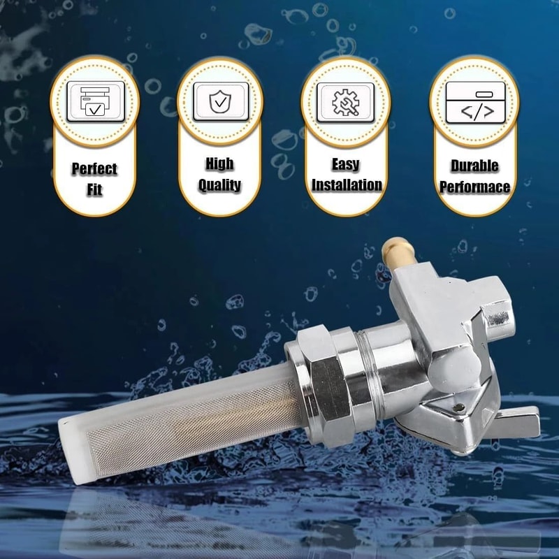 Harley Sportster Petcock Fuel Valve Petcock Left Spigot 9