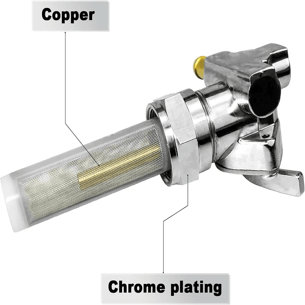 Harley Sportster Petcock Fuel Valve Petcock Left Spigot 2
