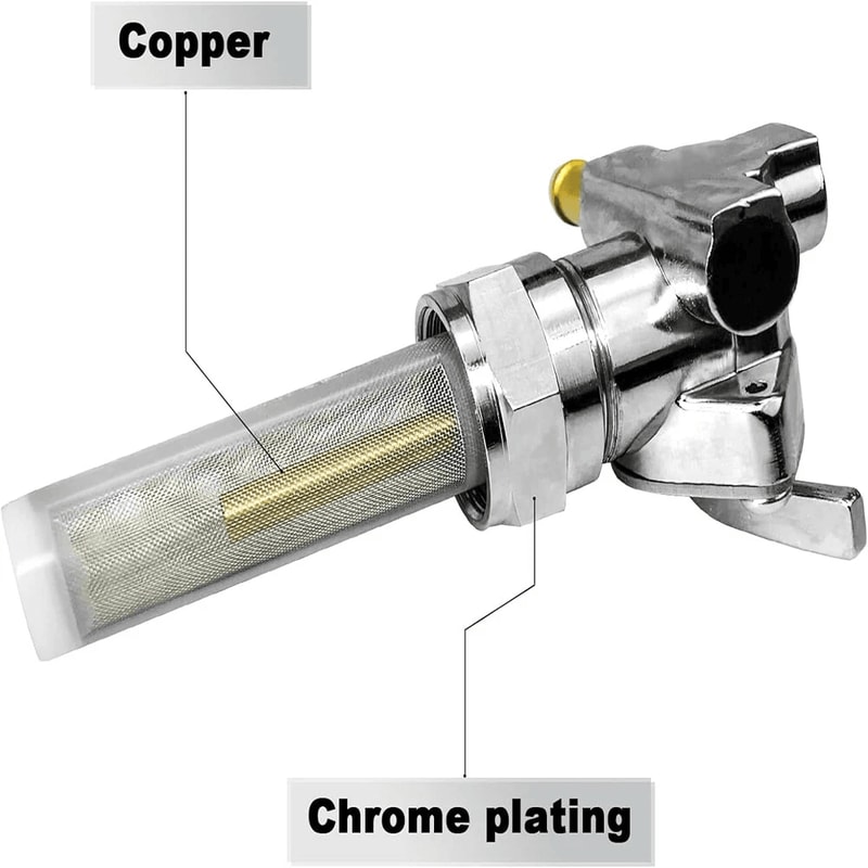 Harley Sportster Petcock Fuel Valve Petcock Left Spigot 2