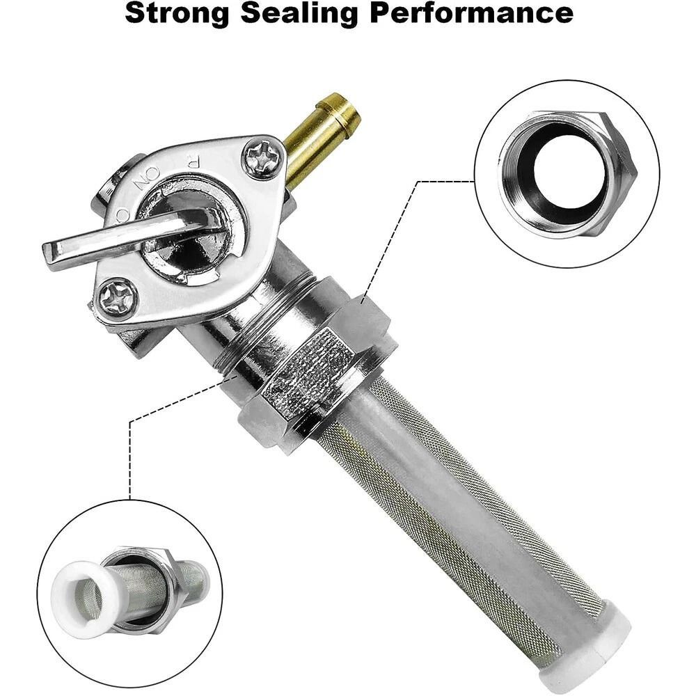 Harley Sportster Petcock Fuel Valve Petcock Left Spigot 4