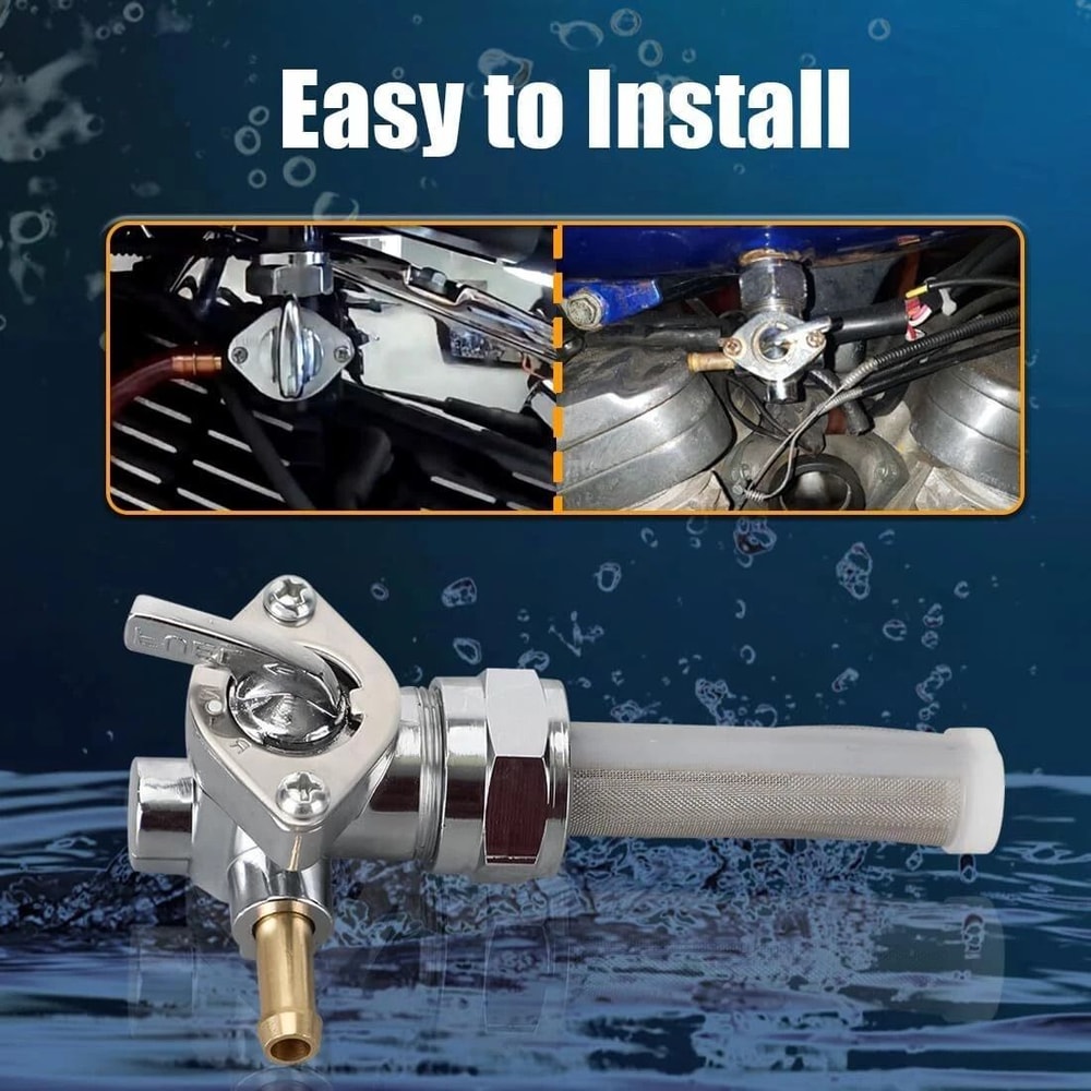 Harley Sportster Petcock Fuel Valve Petcock Left Spigot 8