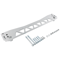 Honda Civic EK Rear Lower Tie Bar Billet Subframe Brace Silver 2