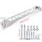 Honda Civic EK Rear Lower Tie Bar Billet Subframe Brace Silver 10