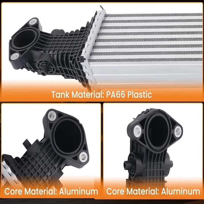 Honda Turbo Intercooler Charge Air Cooler For Civic Accord CR V Integra 15