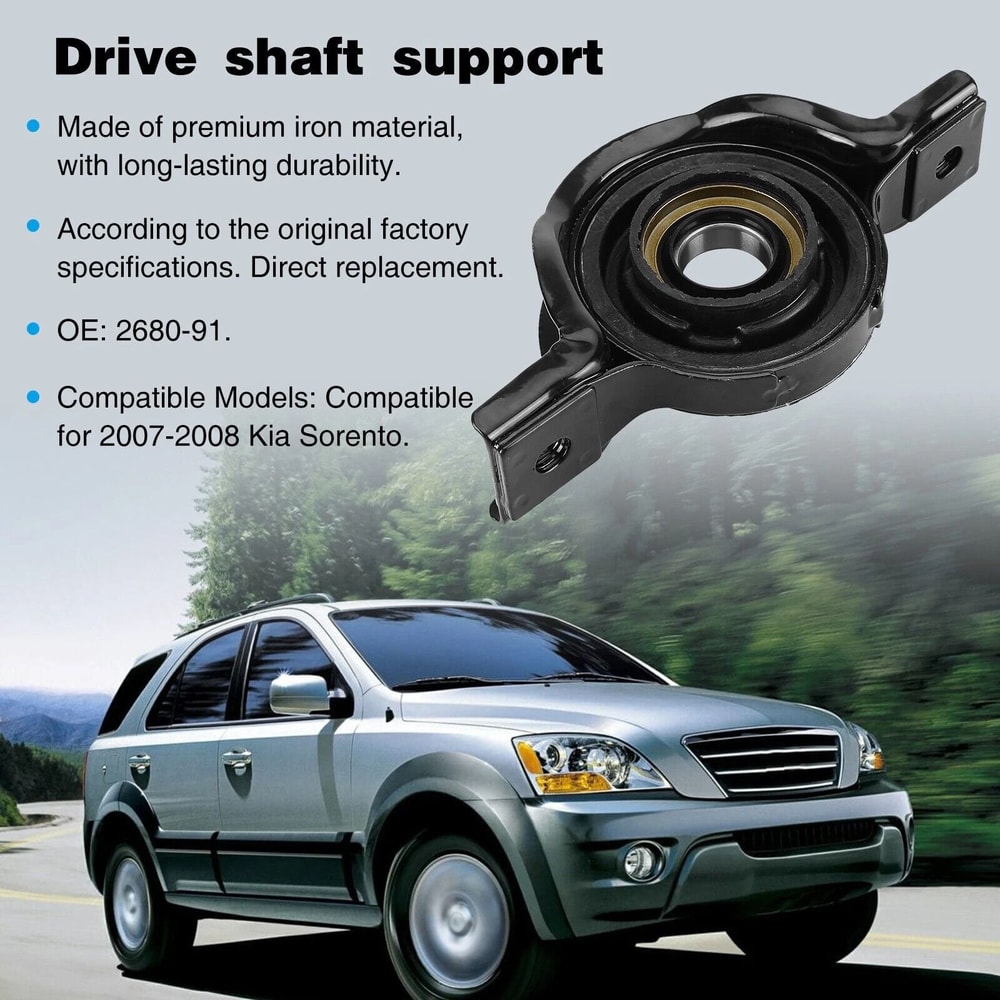 Kia Sorento Driveshaft Center Support Bearing For Rear Replacement 8