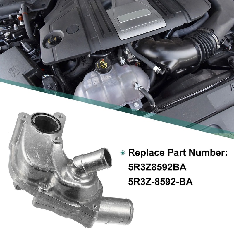 Aluminum Thermostat Housing For Ford Mustang 5