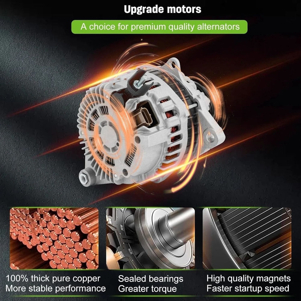 Alternator For Ford Edge Fusion Taurus 11