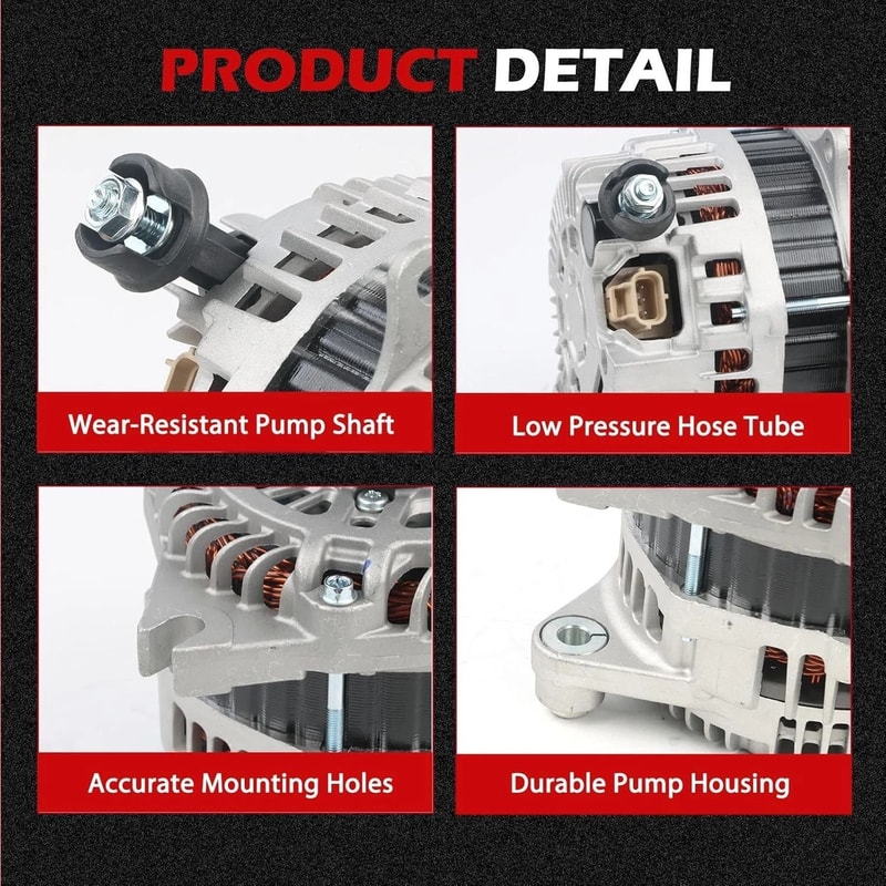 Alternator For Ford Edge Fusion Taurus 6