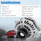 Alternator For Ford Edge Fusion Taurus 9